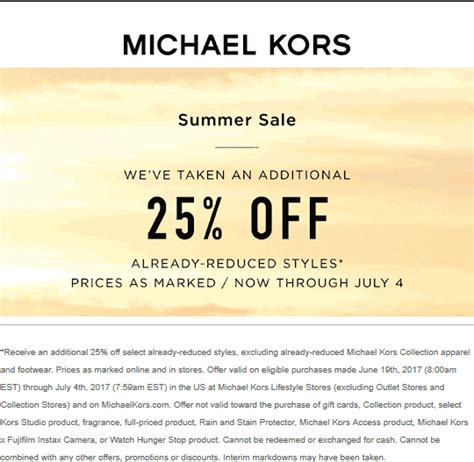 discount code michael kors outlet|michael kors coupon codes 2024.